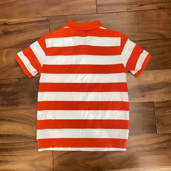 Tommy Hilfiger size 6-7 boys striped polo - Picture 2 of 4